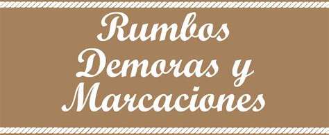 Náutica Asturias Rumbos Demoras y Marcaciones