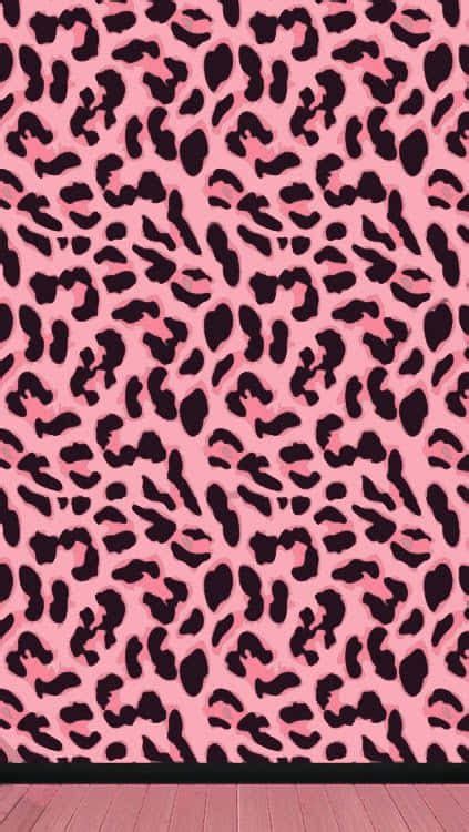 Pink Tiger Print Wallpaper