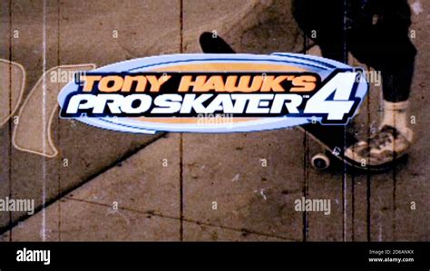 Tony Hawk's Pro Skater 4 - Sony Playstation 2 PS2 - Editorial use only ...