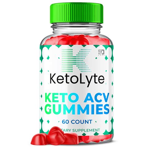 Ketolyte ACV Keto Gummies Advanced 1000MG Vitamin Supplement 60 Gummies