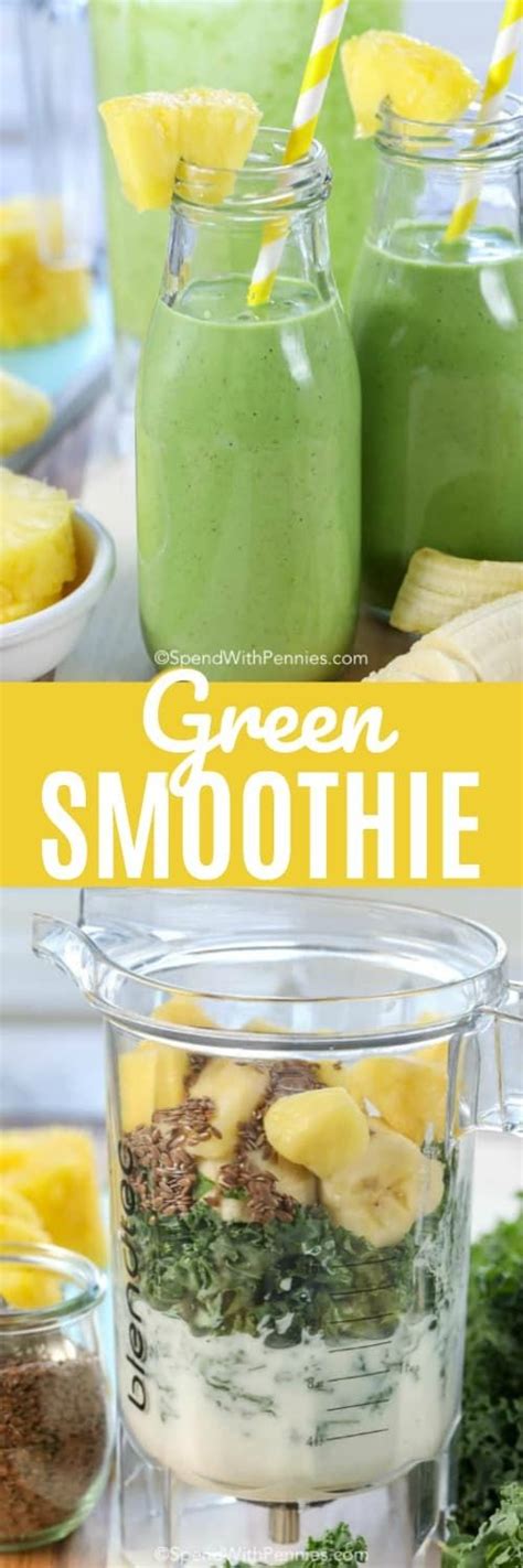 This Simple Green Smoothie Recipe Is The Perfect Start To Any Day It