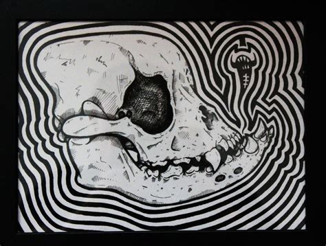 BullDog Skull drawing by ReVerbaration on DeviantArt