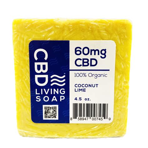 Cbd Living Soap Coconut Lime Blis