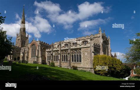 Thaxted Church Thaxted Essex England Uk 2018 Parish Church Of St John The Baptist With Our