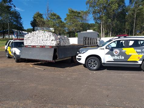 Em abordagem Polícia Rodoviária descobre fundo falso lotado de maconha