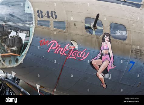 Toy Models & Kits Metal Sign 12" X 18" Pink Lady B-17 Airplane Nostalgic Nose Art Toys & Hobbies