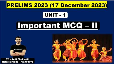 Mppsc Pre Unit Mppsc Mp Gk Important Mcqs Part Prelims