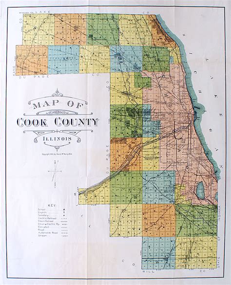 Cook County Illinois Map Map Of England