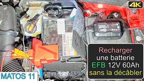 Matos Recharger Une Batterie Efb V Sans La D C Bler Du Moteur Avec