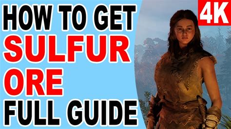 How To Get Sulfur Ore Farm Location Soulmask YouTube