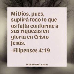 Explicación Filipenses 4 19 Mi Dios pues suplirá todo lo que os