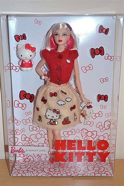 Hello Kitty Barbie Signature Doll 2017 Mattel Dwf58 For Sale Online Ebay Barbie Hello Kitty