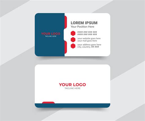 Professional healthcare medical business card design template 23791990 ...