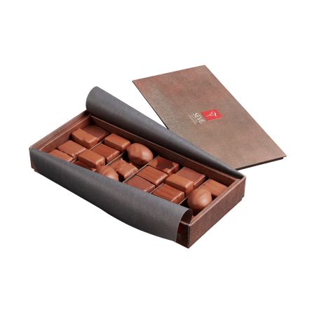 Ballotin de Chocolats au lait Pâtissier Chocolatier Sève