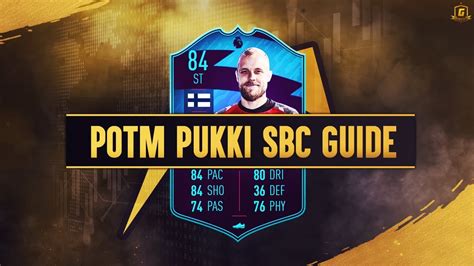 Fifa Premier League Potm Teemu Pukki Sbc Guide Rated K Spend