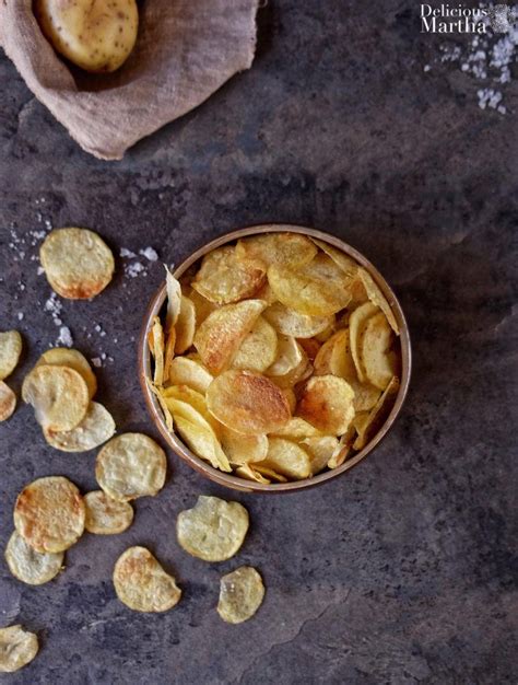 Patatas Chips Saludables Y Crujientes En 10 Minutos Delicious Martha