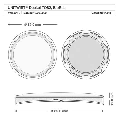 Unitwist Glazen Potten Ml Ronderand Glas Met Zwart Twist Off Deksel