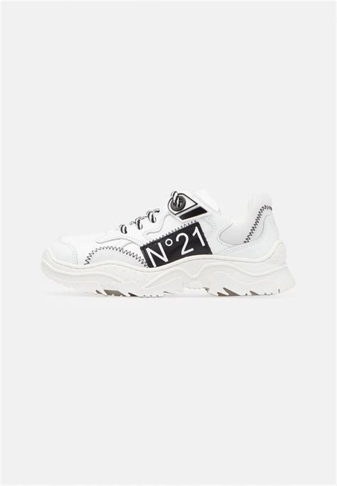 N°21 Sneakers Basse Whiteblackbianco Zalandoit