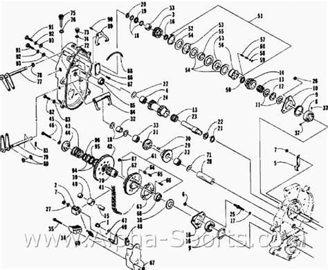 Vintage Arctic Cat Parts Diagrams