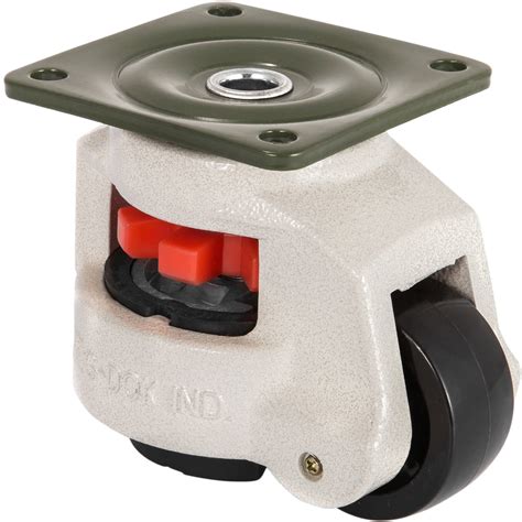 Pack Leveling Casters Gd F Plate Mounted Footmaster Leveling Caster