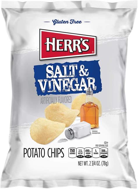 Amazon Herr S Red Hot Potato Chips Ounce Pack Of Bags