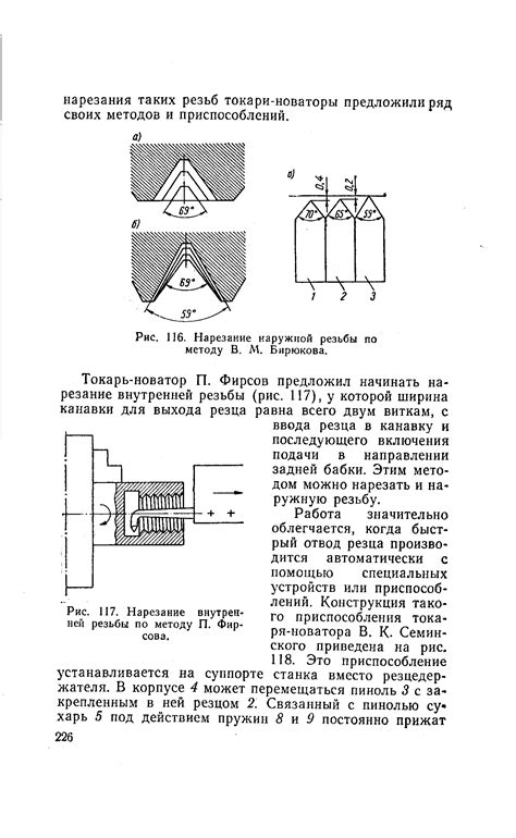 Нарезание внутренней резьбы - Энциклопедия по машиностроению XXL