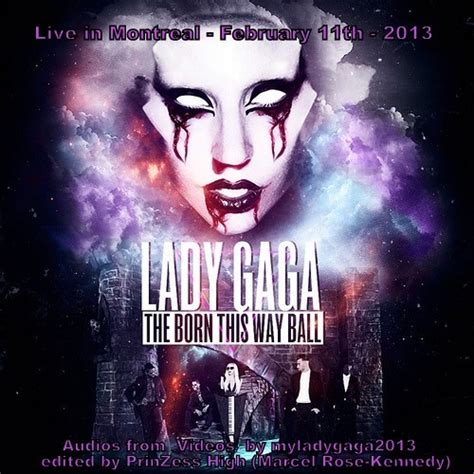 Lady Gaga Born This Way Ball Poster