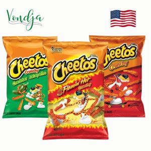 Jual Cheetos Flamin Hot Cheddar Jalapeno Cheetos Puffs Crunchy Sna Import Jakarta Barat