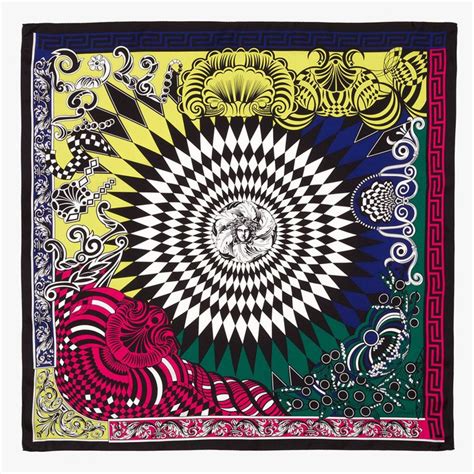 silk scarf versace 1