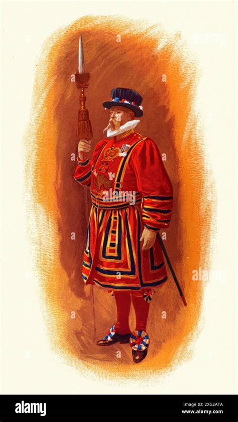 Yeomen Warders Beefeaters History Victorian British Army Military