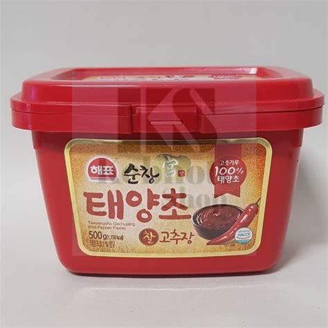 Jual Sajo Hot Pepper Paste Taeyangcho Gochujang 500 Gr Shopee Indonesia