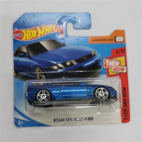 Putih Merah Hijau Hot Wheels Nissan Skyline Gt R Gtr Gt R R White Godzilla D R R