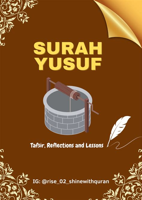 Surah Yusuf Tafsir E Book Rise To Shine