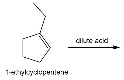 Predict the products of the following hydration reactions. a. 1−... | Channels for Pearson+