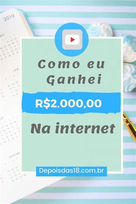 V Deo Contando Como Eu Ganhei R Na Internet Fa A Uma Grana