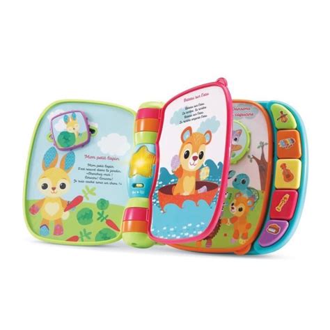 VTECH BABY Super Livre Enchanté des Baby Loulous Bleu Cdiscount