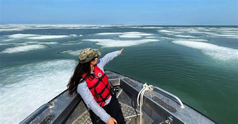 Arctic Ocean Tundra And Inuit Cultural Experience Nunavut