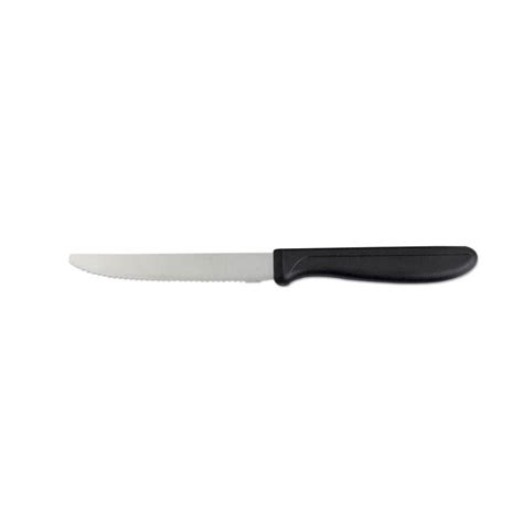 Coltello Tavola Seghettato Basic Salvinelli In Acciaio Inox Cm 22 5