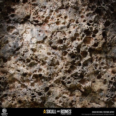 ArtStation - Porous Rock Outcrop - Skull and Bones in 2025 | Skull and