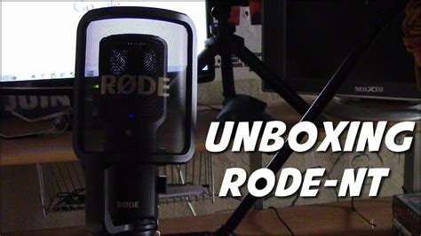 Unboxing Rode Nt Test Hype Hd Youtube