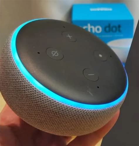 Echo Dot 3ª Geração Smart Speaker Com Alexa Cor Preta