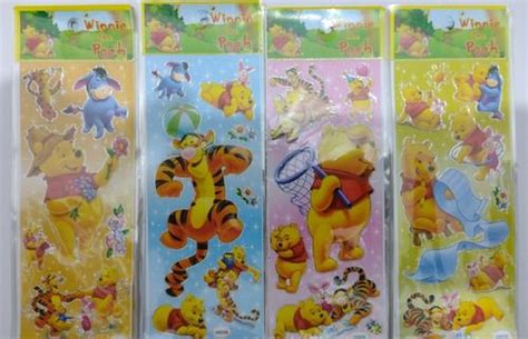 Sticker Adesivos Ursinho Pooh Cartelas R