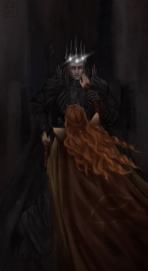 "While Morgoth still stood, Sauron did not seek... - Gratua's Art