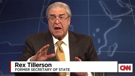 Snl John Goodman Returns To Snl As Rex Tillerson Youtube