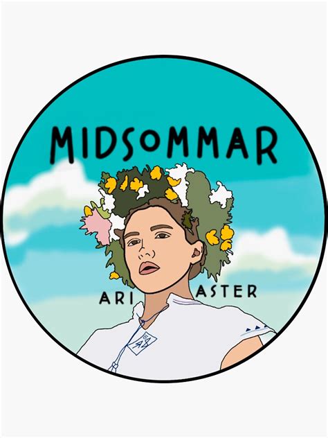 "Midsommar - A24 - Dani Flower Crown " Sticker for Sale by emmajeanius ...