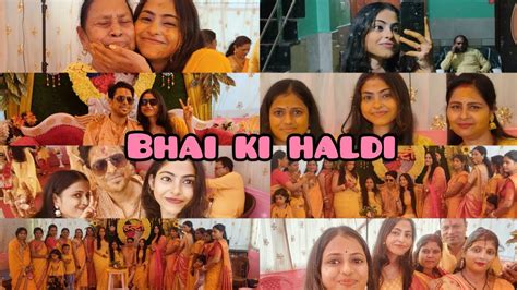 Haldi Vlog L Bhaiya Ki Shadi L Haldi Ki Thali L Haldi Song L Haldi L