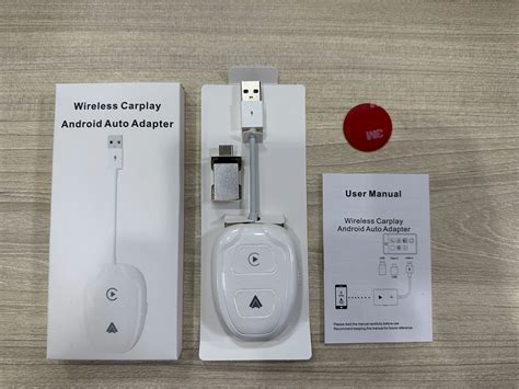 Carplay Android Auto Wireless Adapter In Wireless Car Play Dongle