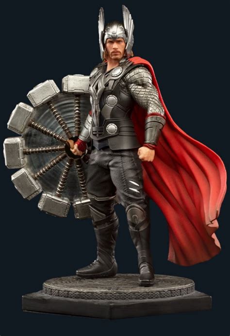 Thor 1 Statue Iron Studios Thor Deluxe Art Scale 1 10 Exclusive