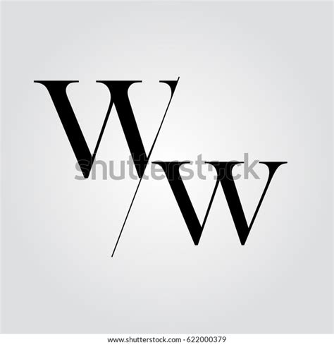 Ww Logo Stock Vector (Royalty Free) 622000379 | Shutterstock