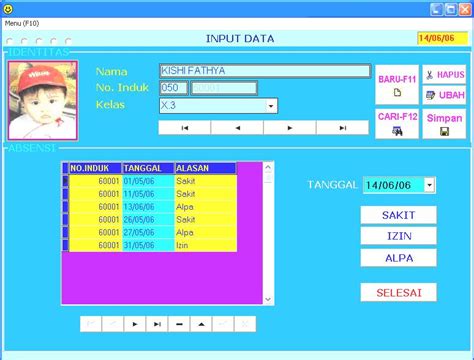 Software Sistem Informasi Sekolah Plus Sms Gateway Sistem Barcode